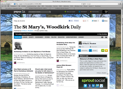 The New Daily Paper from St Mary’s