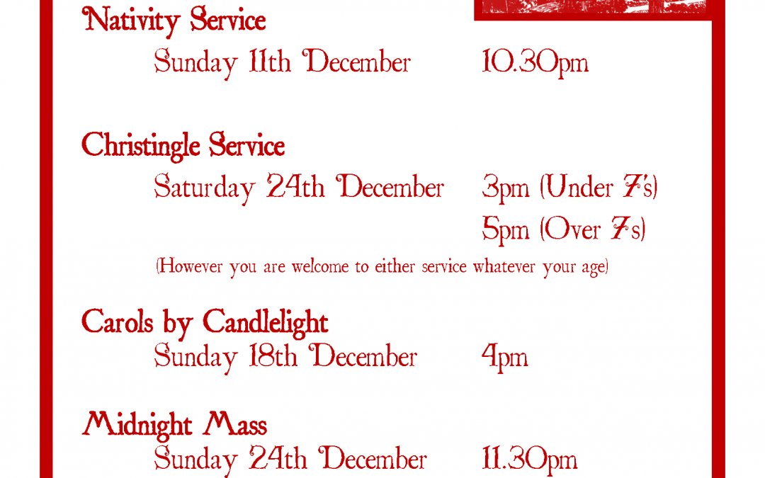 Christmas Services 2016